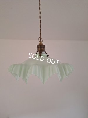 画像8: アンティークオパリンガラスシェード