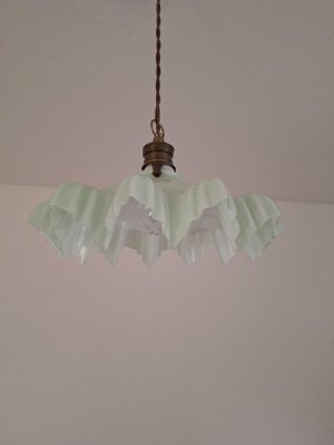 画像9: アンティークオパリンガラスシェード