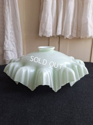 画像3: アンティークオパリンガラスシェード