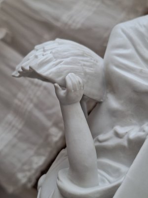 画像7: アンティークエンジェル聖水盤　