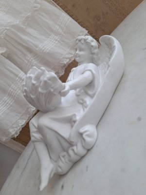 画像13: アンティークエンジェル聖水盤　