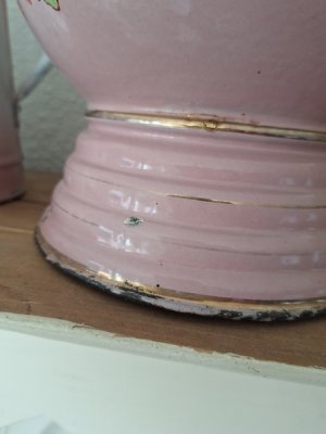 画像5: ホーロー花柄フラワーベース