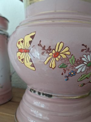 画像4: ホーロー花柄フラワーベース