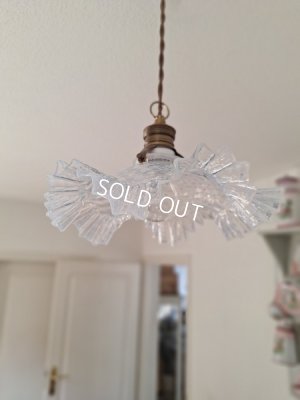 画像2: オパールセントガラスランプシェード　