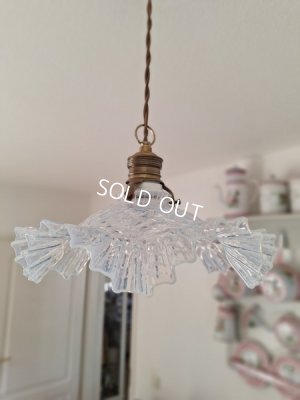 画像3: オパールセントガラスランプシェード　