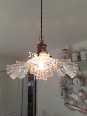 画像5: オパールセントガラスランプシェード　