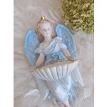 画像: アンティーク天使の聖水盤