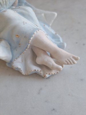 画像8: アンティーク天使の聖水盤