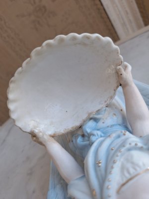 画像13: アンティーク天使の聖水盤