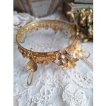 画像: アンティークマリエガラス製台座