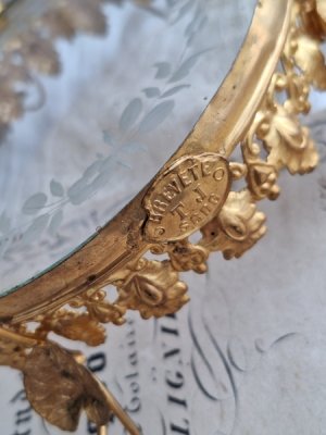 画像3: アンティークマリエガラス製台座