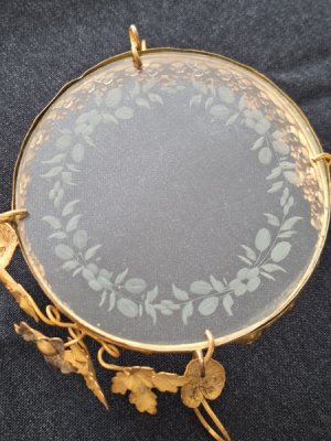 画像7: アンティークマリエガラス製台座