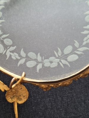 画像8: アンティークマリエガラス製台座