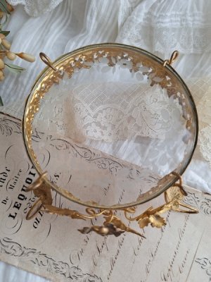 画像11: アンティークマリエガラス製台座