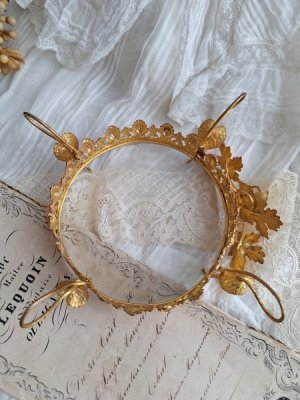 画像12: アンティークマリエガラス製台座