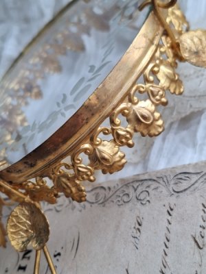 画像4: アンティークマリエガラス製台座