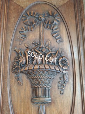 画像5: ウッド花かごレリーフパネル