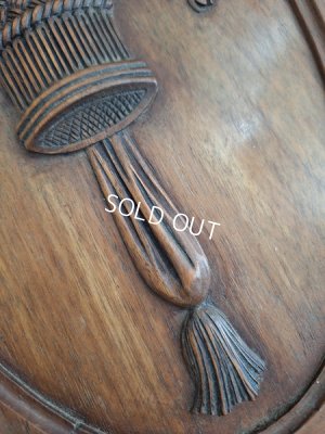 画像15: ウッド花かごレリーフパネル