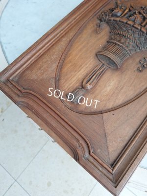 画像16: ウッド花かごレリーフパネル