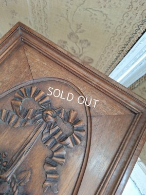 画像17: ウッド花かごレリーフパネル