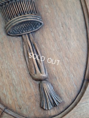 画像27: ウッド花かごレリーフパネル