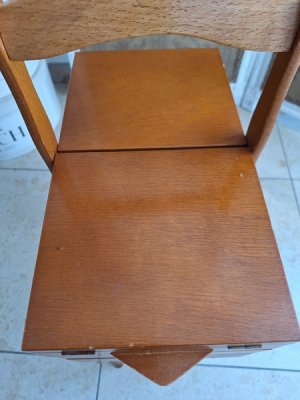 画像9: 小さな猫脚ソーイングボックス