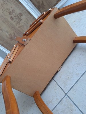 画像13: 小さな猫脚ソーイングボックス