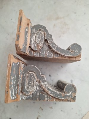 画像5: 小さなウッドコンソール