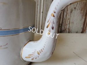 画像13: アンティ―クホーローローズ柄ポット