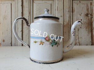 画像4: アンティ―クホーローローズ柄ポット