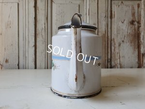 画像5: アンティ―クホーローローズ柄ポット