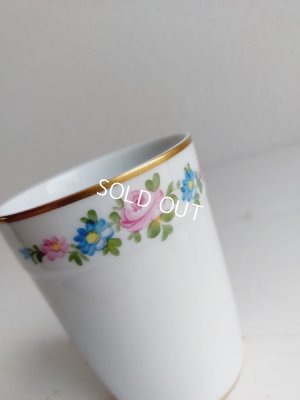 画像4: リモージュリボンとローズガーランド柄グラス