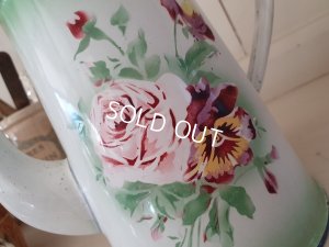 画像2: Japyローズとパンジー柄コーヒーポット