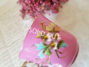 画像4: 陶器製花柄カップ＆ソーサー