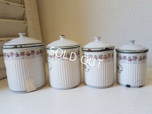 画像7: BB白いローズガーランド柄キャニスター