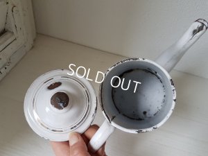 画像3: エトワール社手描き花柄コーヒーポット