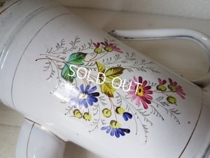 画像4: エトワール社手描き花柄コーヒーポット