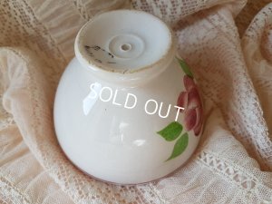 画像6: 手描きローズ柄カフェオレボウル