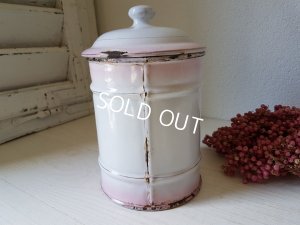 画像2: JAPYピンクぼかしパンジー柄キャニスター