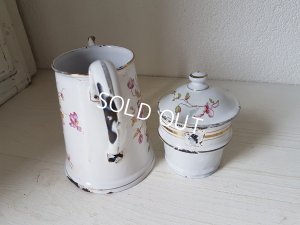 画像2: BW社すみれ柄小さなコーヒーポット