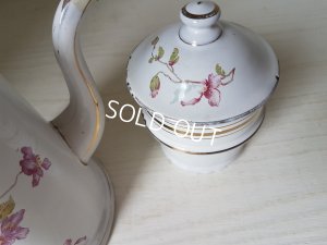 画像7: BW社すみれ柄小さなコーヒーポット