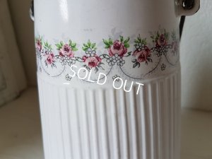 画像7: BB白いローズガーランドミルクキャリー