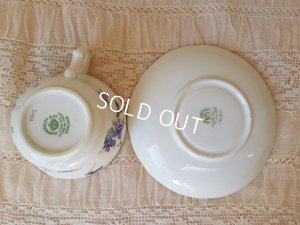 画像3: ハマースレーすみれ柄トリオ