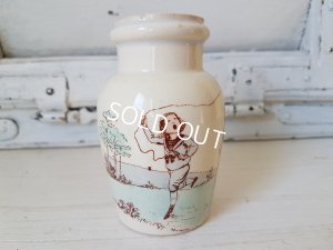 画像3: リュネヴィル窯人物画マスタードポット