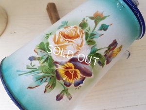 画像2: Japyローズとパンジー柄チョコレートポット