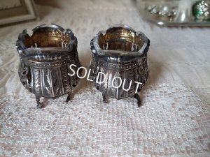 画像6: シルバープレートマスタード入れセット