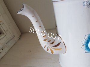 画像7: BWホーロー花柄チョコレートポット