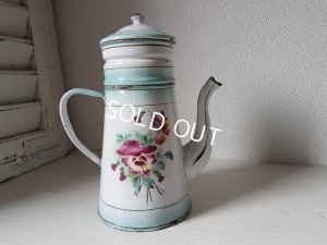 画像3: Japyダブルパンジー柄コーヒーポット