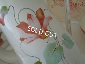 画像3: ホーローアールヌーボー花柄コーヒーポット