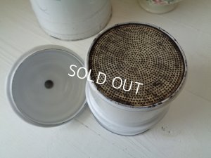 画像9: ホーローアールヌーボー花柄コーヒーポット